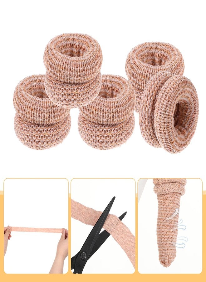 Gtziqa Cotton Bandage Finger Cots, 15 Pcs Breathable Finger Gloves Elastic Thumb Protectors Reusable Fingers Covers for Wounds, Injury, Gardening Work, Kitchen (Skin Color) - Image 3